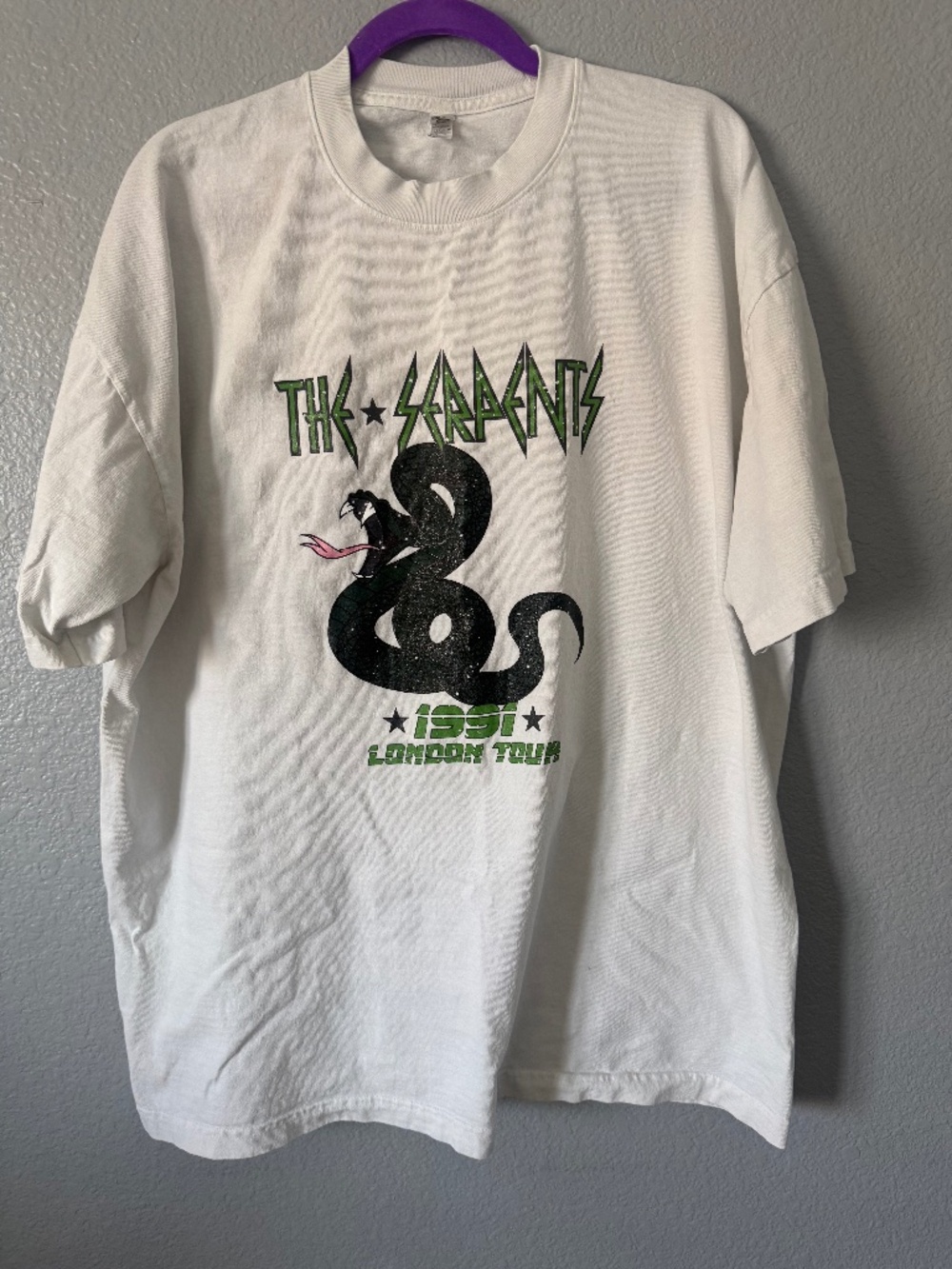 Etsy "The Serpents" Slytherin T-Shirt XL Lightly Worn